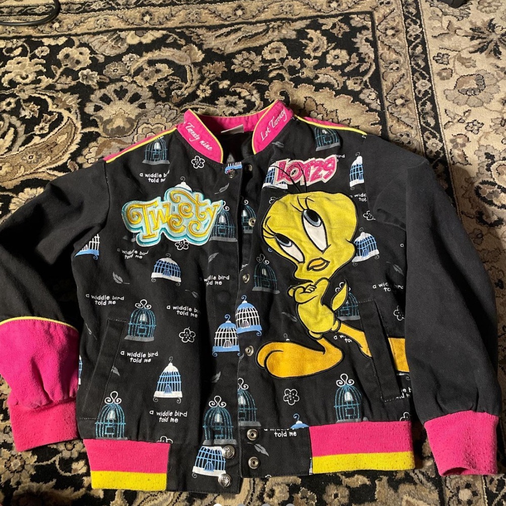 LOT 29 TWEETY BIRD RACER JACKET